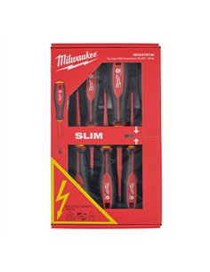 Surubelnite VDE Tri-Lobe - Milwaukee - Tri-Lobe VDE Screwdriver PH SET - 7 buc - cod 4932478739