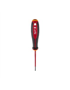 Surubelnite VDE Tri-Lobe - Milwaukee - Tri-Lobe VDE Screwdriver - Slotted 0.4 x 2.5 x 75 - cod 4932478712