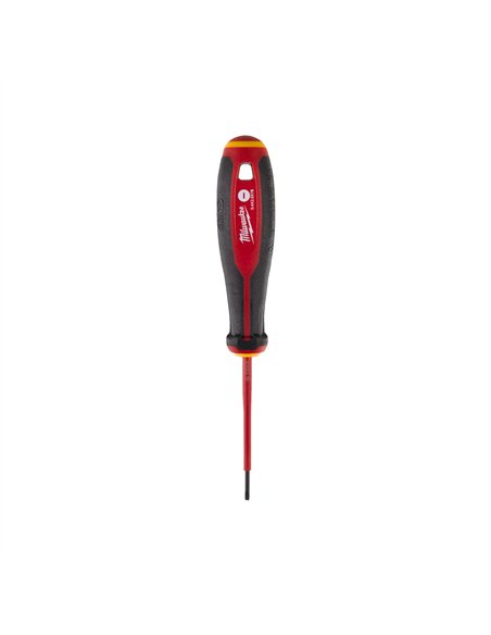 Surubelnite VDE Tri-Lobe - Milwaukee - Tri-Lobe VDE Screwdriver - Slotted 0.4 x 2.5 x 75 - cod 4932478712