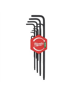 Set imbusuri Torx, forma L - Milwaukee - L-Form Torx Key Set - 9 buc - cod 4932492693 2