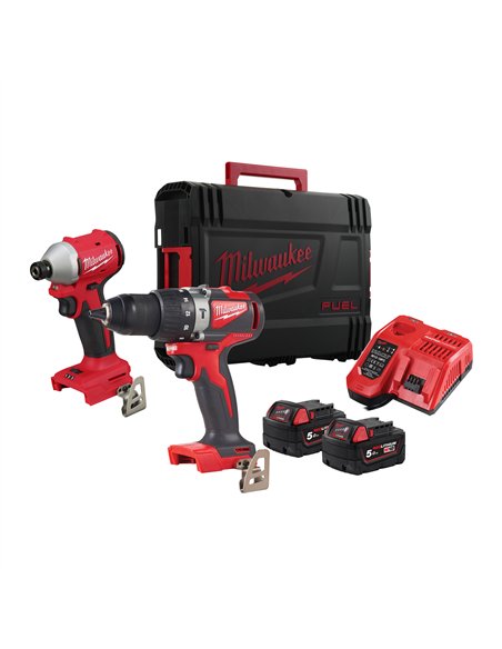 Set promo M18 fara perii - Milwaukee - M18 BLPP2A3-502X - cod 4933492844