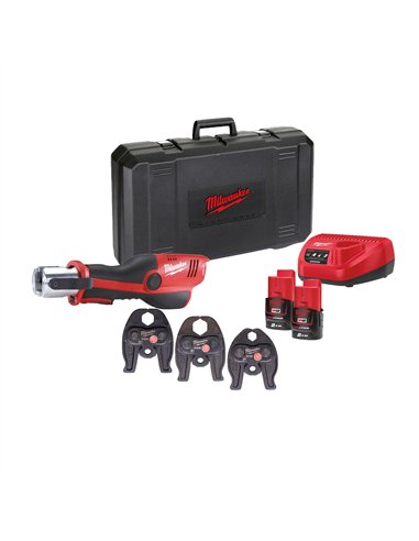 Presa hidraulica M12 Force Logic subcompacta - Milwaukee - M12 HPT-202C V-SET - cod 4933443100