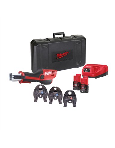 Presa hidraulica M12 Force Logic subcompacta - Milwaukee - M12 HPT-202C V-SET2 - cod 4933459382