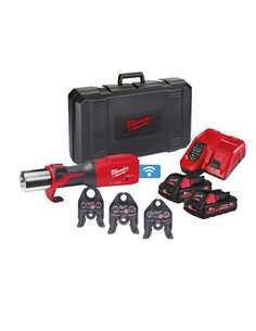 Presa M18 FORCE LOGIC ONE-KEY compacta cu motor fara perii - Milwaukee - M18 ONEBLHPT-302C TH-SET - cod 4933478307