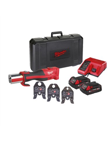 Presa M18 FORCE LOGIC compacta cu motor fara perii - Milwaukee - M18 BLHPT-202C M-SET - cod 4933451133