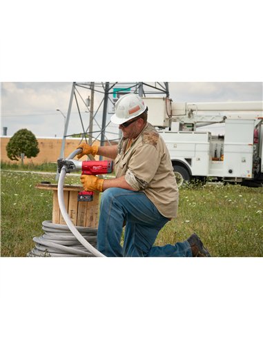 Taietor hidraulic pentru cabluri 44 mm M18 FORCE LOGIC - Milwaukee - M18 HCC45-522C - cod 4933459266