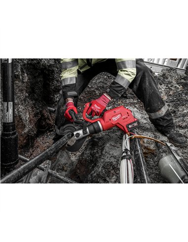 Taietor hidraulic cu telecomanda pentru cabluri subterane M18 FORCE LOGIC - Milwaukee - M18 HCC75R-502C - cod 4933459271