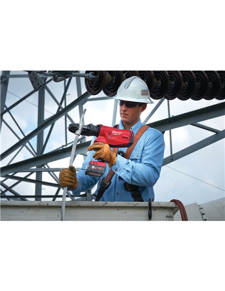 Presa hidraulica pentru cabluri 109 kN M18 FORCE LOGIC - Milwaukee - M18 HCCT109/42-522C - cod 4933459273