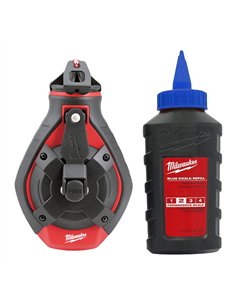 Trasor cu sfoara Bold Line - Milwaukee - Bold Line Chalk Reel & Blue Chalk Refill - cod 4932493815 2