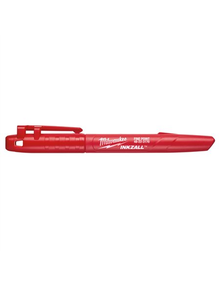 Marker INKZALL - Milwaukee - INKZALL marker red - 1 buc - cod 48223170