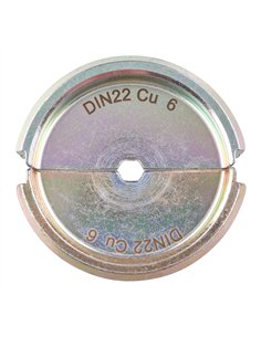 Bacuri de sertizare DIN Cupru - Milwaukee - DIN22 Cu 6 - 1 buc - cod 4932464861