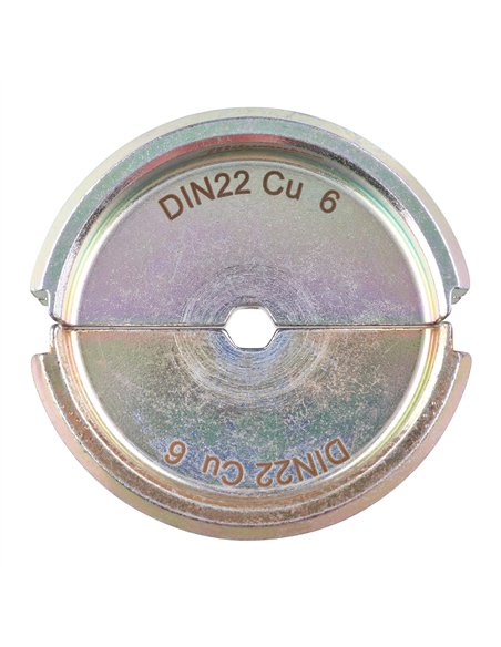Bacuri de sertizare DIN Cupru - Milwaukee - DIN22 Cu 6 - 1 buc - cod 4932464861