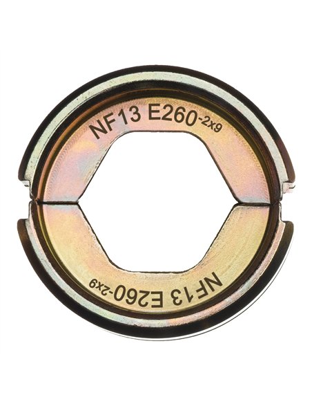 Crimping dies NFE - Milwaukee - NF13 E260-2x9 - cod 4932479689