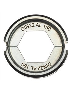 Bacuri de sertizare DIN Aluminiu - Milwaukee - DIN22 AL 150 - 1 buc - cod 4932451776