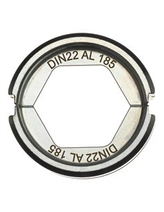 Bacuri de sertizare DIN Aluminiu - Milwaukee - DIN22 AL 185 - 1 buc - cod 4932451777