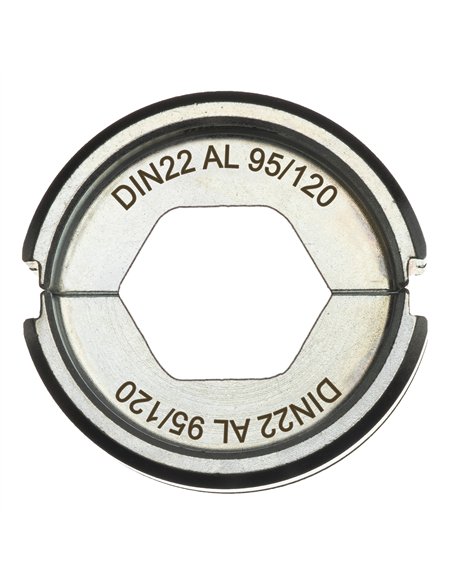 Bacuri de sertizare DIN Aluminiu - Milwaukee - DIN22 AL 95/120 - 1 buc - cod 4932451775