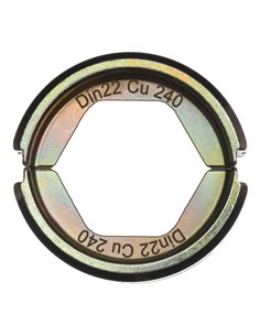 Bacuri de sertizare DIN Cupru - Milwaukee - DIN22 Cu 240 - 1 buc - cod 4932451753