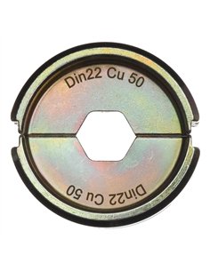 Bacuri de sertizare DIN Cupru - Milwaukee - DIN22 Cu 50 - 1 buc - cod 4932451747
