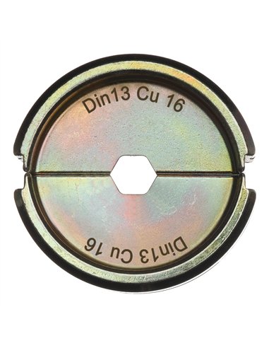 Bacuri de sertizare DIN Cupru - Milwaukee - DIN13 Cu 16 - 1 buc - cod 4932459465