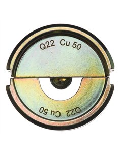 Bacuri de sertizare Q - Milwaukee - Q22 CU 50 - 1 buc - cod 4932451769