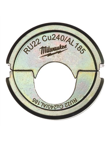 Bacuri de sertizare RU - Milwaukee - RU22 Cu240/AL185 - 1 buc - cod 4932451788