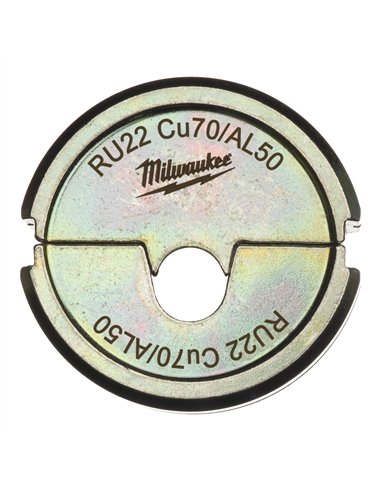 Bacuri de sertizare RU - Milwaukee - RU22 Cu70/AL50 - 1 buc - cod 4932451783