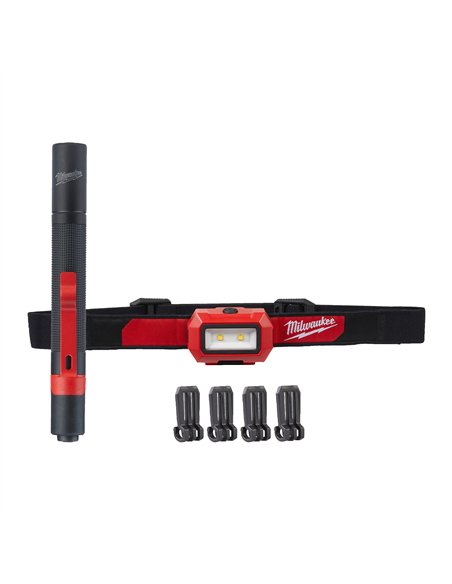 Set lanterna - Milwaukee - HL2IPL-LED - cod 4933492103
