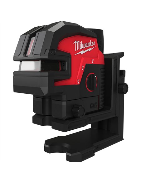 Nivela laser M12 cu linie transversala cu 4 puncte - Milwaukee - M12 CLL4P-301C - cod 4933479203