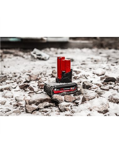 Acumulator 5.0 Ah M12HIGH OUTPUT - Milwaukee - M12 HB5 - cod 4932480165