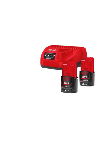 Pachet NRG M12 - Milwaukee - M12 NRG-302 - cod 4933451902