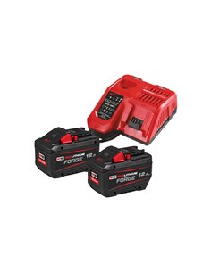 Set de acumulatori si incarcator M18 FORGE - Milwaukee - M18 FORGENRG-122 - cod 4933498610