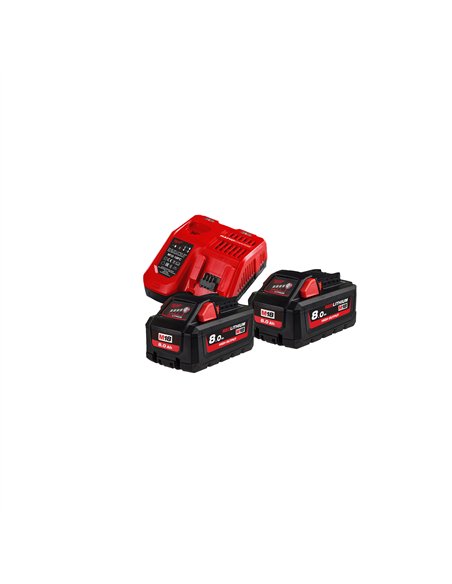 Set acumulatori M18 High Output - Milwaukee - M18 HNRG-802 - cod 4933471073