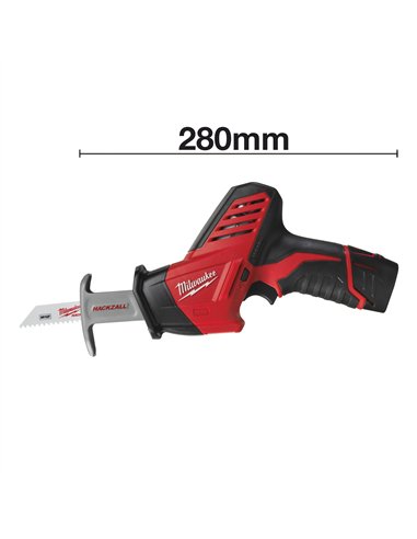 Fierastrau sabie Hackzall M12 subcompact - Milwaukee - C12 HZ-202C - cod 4933441195
