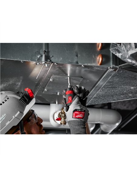 Surubelnita cu clichet multi-bit - Milwaukee - 2 buc Ratcheting and Compact Ratcheting Multi-Bit Screwdriver Kit - cod 493249281