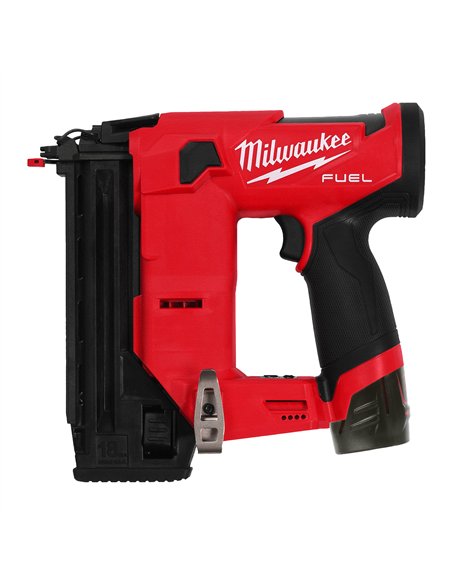 Pistol pentru cuie 18 GA M12 FUEL - Milwaukee - M12 FCN18GS-202X - cod 4933493355