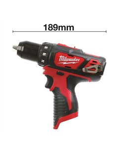 Masina de gaurit M12, subcompacta - Milwaukee - M12 BDD-0 - cod 4933441930 (fara accesorii, fara cutie) 2