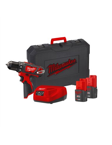 Masina de gaurit M12, subcompacta - Milwaukee - M12 BDD-152C - cod 4933451460
