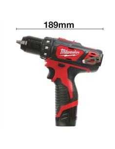 Masina de gaurit M12, subcompacta - Milwaukee - M12 BDD-202C - cod 4933441915 2