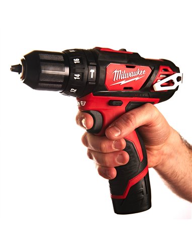 Masina de gaurit M12, subcompacta, cu percutie - Milwaukee - M12-Bpd-202C - cod 4933441940
