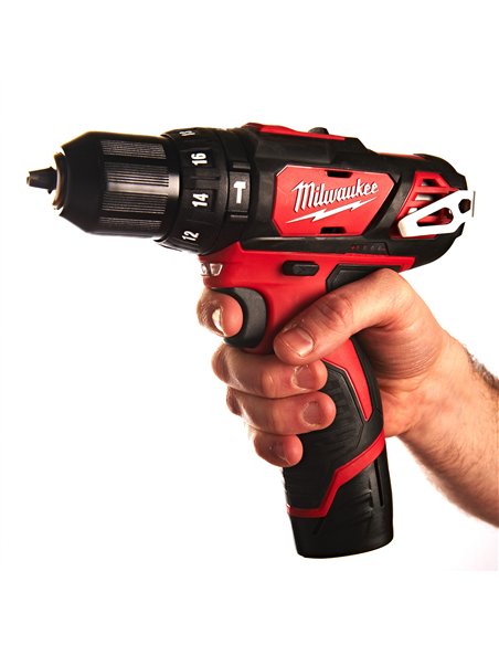 Masina de gaurit M12, subcompacta, cu percutie - Milwaukee - M12-Bpd-202C - cod 4933441940