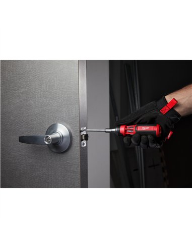 Surubelnita cu clichet 9 in 1 - Milwaukee - 9 in 1 Rat. Multibit Driver-Uni. 1PC - cod 4932471598