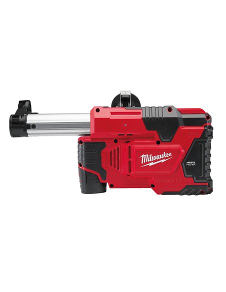 Aspirator universal pentru ciocane rotopercutoare M12 - Milwaukee - M12 DE-201X - cod 4933443003