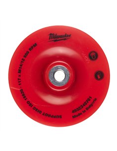 Suport talere flexibile - Milwaukee - 125 x 14.2 mm - 1 buc - cod 4932345761