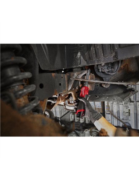 Antrenor cu clichet 1/4 inch M12 FUEL cu viteza ridicata in varianta extinsa - Milwaukee - M12 FHIR14LR-0 - 4933480790