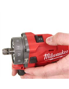 Masina de gaurit M12 Fuel, subcompacta, cu percutie si mandrina detasabila - Milwaukee - M12 FpdX-202X - cod 4933464136 2