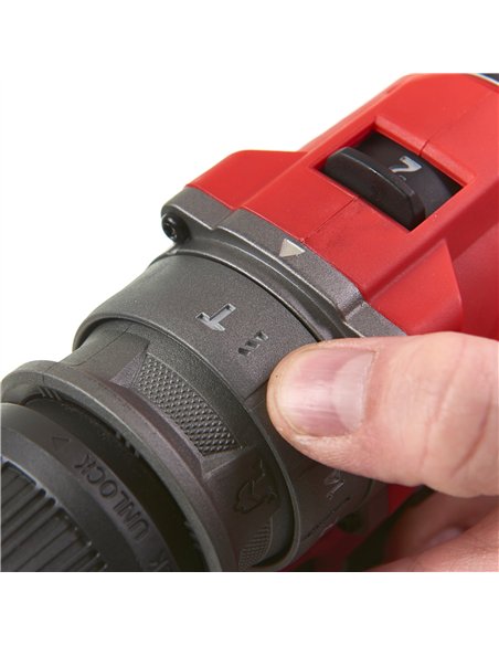 Masina de gaurit M12 Fuel, subcompacta, cu percutie si mandrina detasabila - Milwaukee - M12 FpdX-202X - cod 4933464136