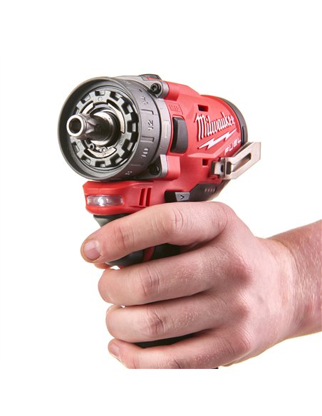 Masina de gaurit M12 Fuel, subcompacta, cu percutie si mandrina detasabila - Milwaukee - M12 FpdX-202X - cod 4933464136