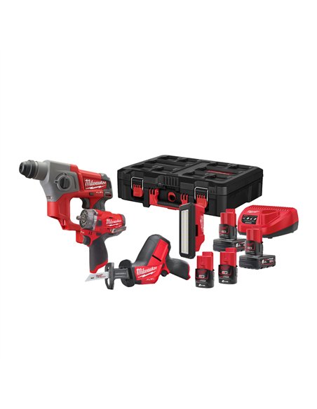 Set scule M12 - Milwaukee - M12 FPP4C-624P - cod 4933492515