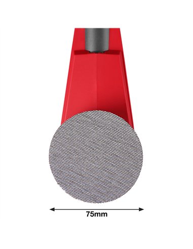 Slefuitor orbital M12 FUEL 75 mm - Milwaukee - M12 FSDR75-0B - cod 4933498232