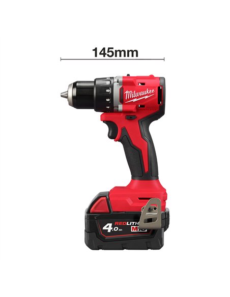 Masina de gaurit, compacta, cu motor fara perii - Milwaukee - M18 BlddRC-402C - cod 4933492834